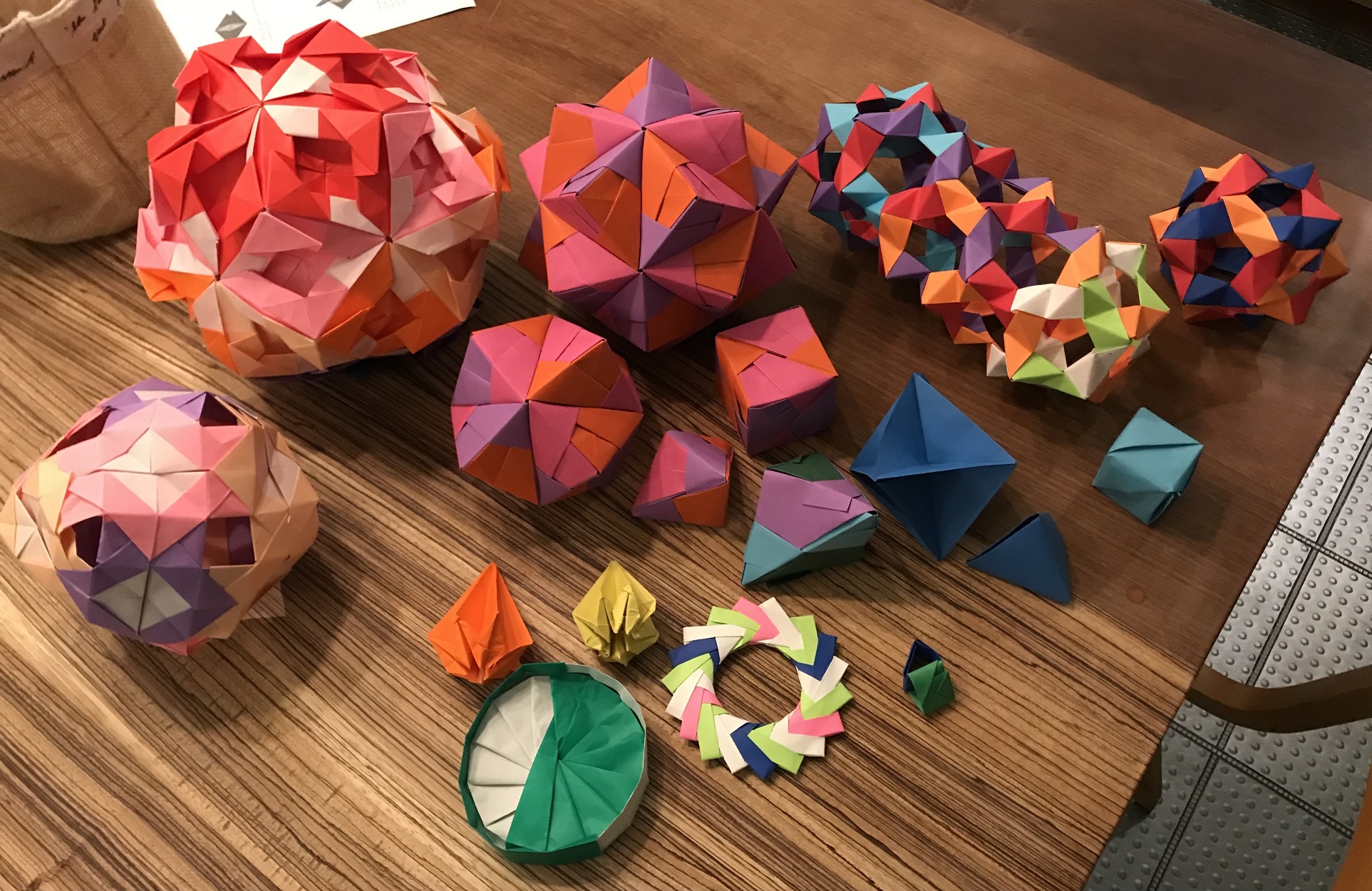 Origami Geometric Shapes